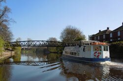 Sabrina Boat trips Shrewsbury shropshire